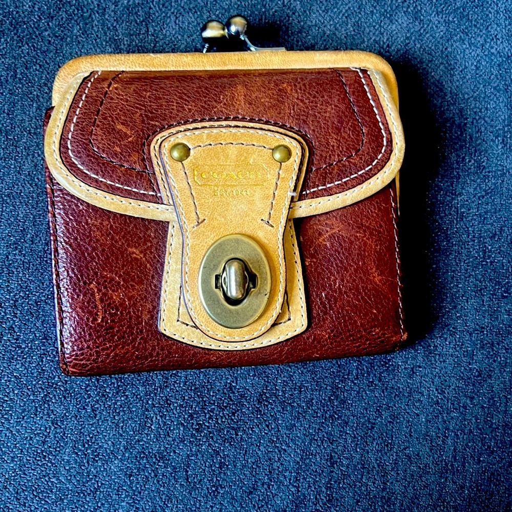 Coach Legacy Turnlock Wallet